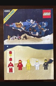 Vintage LEGO Building Instructions #6985 Cosmic Fleet Voyager