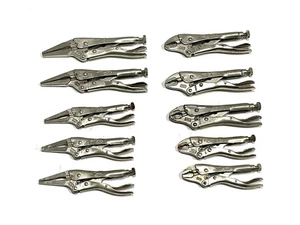 Irwin Mini Original Locking Clamp Plier Vice Grip 10pc Lot - Picture 1 of 6