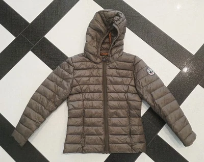 Piumino JOTT bambino "CARLA" bambino taglia 6/8 zip cappuccio puffer cappotto invernale - Immagine 1 di 4