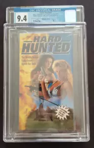 Hard Hunted VHS 1992 Andy Sidaris BRAND NEW SCREENER CGC 9.4 A+ SEALED - Picture 1 of 3