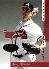 1996 Leaf Signature Series - [Base] - Gold Press Proof #3 - Greg Maddux b7