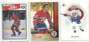 1988 OPC Bob Gainey | Guy Lafleur NHCD | Nick Suzuki SP | Canadiens Lot x3 - Bild 1 von 3