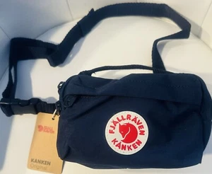 "Fjallraven Kanken Hip Pack marineblau neu mit Etikett 8""x5""x4" - Bild 1 von 11