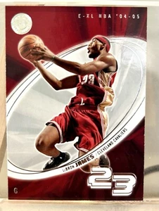 Tarjeta Fleer Skybox Lebron James E-XL 2004-05 #53 Cavaliers Lakers segundo año radiocontrol - Imagen 1 de 3