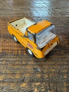 Vintage TONKA Pick Up Truck Lorry Utility Ute Vehicle 60s 70s Orange Retro Toy - Picture 1 of 6