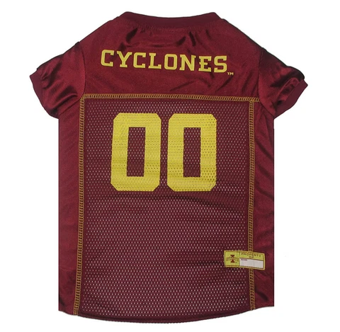 IOWA STATE CYCLONES PET FOOTBALL JERSEY RED X-LARGE PETS FIRST DOG CAT NEW NWT Cover
