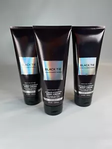 Bath & Body Works Black Tie Ultimate crema lozione corpo idratazione 8 once CONFEZIONE DA 3 - Foto 1 di 3