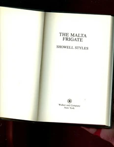 THE MALTA FRIGATE,  Showell Styles. 1st US HB VG - Bild 1 von 2