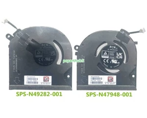 New HP Envy x360 15-FE0013DX 15-FE 15-FH 15-FH0023DX CPU & GPU Cooling Fan L+R - Picture 1 of 2