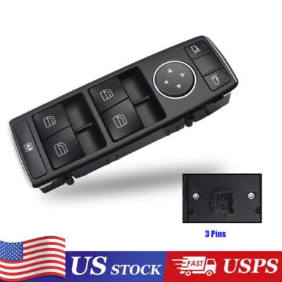 Interruptor ventana puerta delantera izquierda mercedes-benz e550 glk350 c230 c250 2049055302 Foto 1 de 4