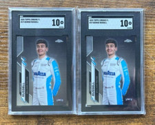 (2) 2020 Topps Chrome Formula 1 - George Russell - Rookie Card RC #19 (SGC 10)