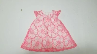 Vestido informal rosa flores talla 6-9 meses bebé niña lugar niños  Foto 1 de 4
