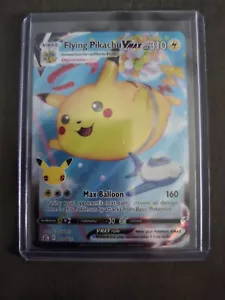 FLYING PIKACHU VMAX 7/25 POKEMON CELEBRATIONS HOLO RARE - Picture 1 of 2