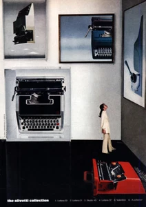 Olivetti 1971: Collection Lettera Vintage Print Ad - Bild 1 von 1