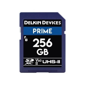 Delkin Devices Prime 256GB SD UHS-II V60 Memory Card - Picture 1 of 1