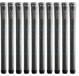 set of 10 - Brand New WINN DRI-TAC Ladies' Gray Golf Grip 3DT-GY - Picture 1 of 4