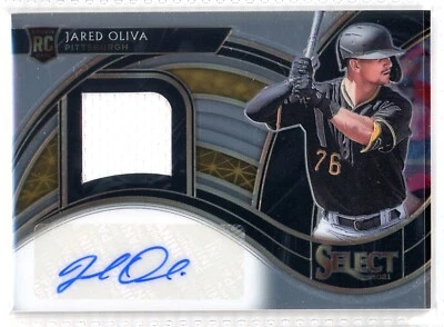 JARED OLIVA 2021 Select Rookie Jersey Auto #RJA-JO (Pirates) SP 114/299 - Image 1 of 2