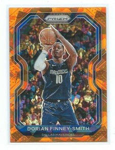 2020/21 Prizm-Dorian Finney Smith Orange Cracked Ice #63-Dallas Mavericks