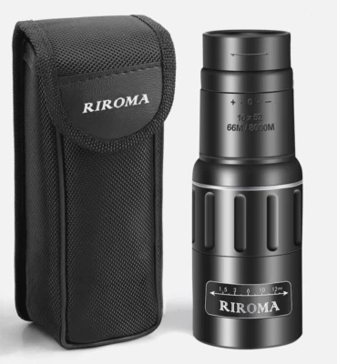 RIROMA Compact Monocular Telescope, 16X52 HD  2023 High Power Monocular - Image 1 of 4