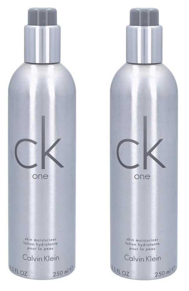 *PACK OF 2* Calvin Klein CK ONE BODY LOTION Skin Moisturizer for Unisex 8.5 oz - Image 1 of 2
