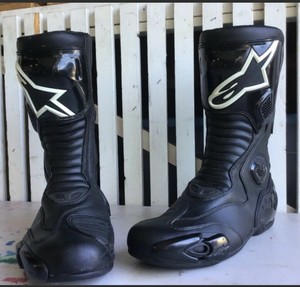 Leather Boots 12 US Shoe Motorcycle \u0026 