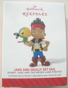 HALLMARK GEDENKEN WEIHNACHTSORORNAMENT - Jake & Skully Set Segel - 2014 - Bild 1 von 2