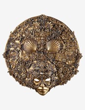 Atlas Barocco Maschera Veneziana Originale Artigianale Fatta A Venezia!