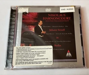 Nikolaus Harnoncourt Berlin Philharmonic DVD Audio 2000 NEW SEALED, HYPE STICKER - Picture 1 of 2