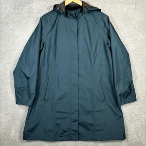Chaqueta Eddie Bauer para mujer 2XL azul borde intemperie resistente al agua con capucha parka - Imagen 1 de 13
