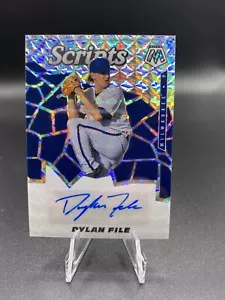 2021 Panini Dylan File Mosaic Prizm Scripts Silver Autograph #SCR-DF Brewers - Picture 1 of 2
