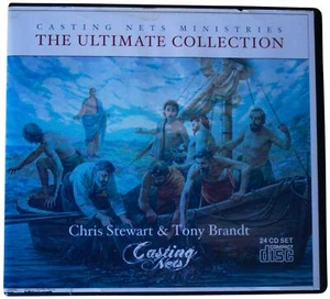 CHRIS STEWART & TONY BRANDT Casting Nets Collection AUDIOBOOK 24-Disc CD Set OOP - Picture 1 of 7