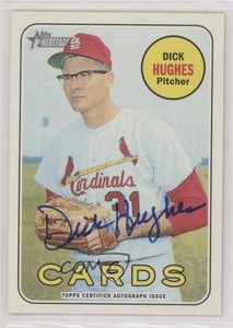 2018 Topps Heritage Real One Auto Dick Hughes #ROA-DH Auto