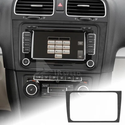 Adhesivo de gamuza panel de control CD consola central para Volkswagen Golf 6 2008-2013 Foto 1 de 4