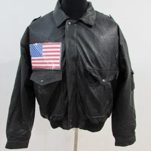 Unbranded Men's B2 Flying VTG Leather Jacket Size 46/48 UK XL REF  (13292)] - Picture 1 of 15
