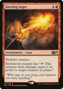 4x Burning Anger ~ Lightly Played Magic 2015 M15 MTG Magic x4 4 UltimateMTG Play - Imagen 1 de 1