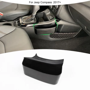 Bandeja de caja de almacenamiento de cambio de marchas de consola central para Jeep Compass 2017+ accesorios - Imagen 1 de 9