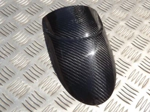 Carbon Fibre Triumph Street Twin 16 Fender Extender Front Mudguard Fenda Extenda - Picture 1 of 4