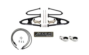 Honda TRX 400EX A Arms +2 +0 Chromoly Adjustable Complete kit by Alba Racing - Picture 1 of 7