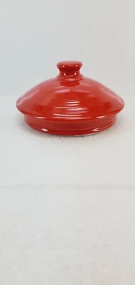 FIESTA large CANISTER CROCK lid ONLY scarlet red NEW