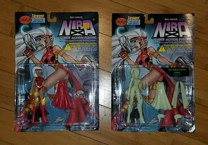 Skybolt Toyz Nira-X Action Figure Plasma Glow Variant lot of 2 Figures  - Picture 1 of 2