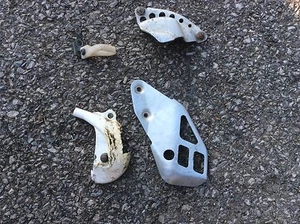 2002 Yamaha YZ250f YZ 250f Engine Frame Guard Brake Protector - Picture 1 of 5