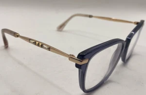 JIMMY CHOO MONTATURA OCCHIALI SOLO JC181 141 TRASPARENTE VIOLA/ORO 51-17-140 - Foto 1 di 8