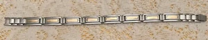 IBG Edelstahl 10K Gliederarmband 8,5 Zoll - Bild 1 von 7