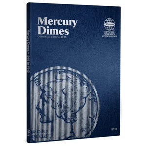 Mercury Dimes: 1916-1945 - Official Whitman Coin Folder - Bild 1 von 2