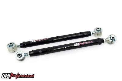 UMI 64-72 GM A-Body Double Adjustable Lower Control Arms- w/ Roto Joints - Black Foto 1 de 2
