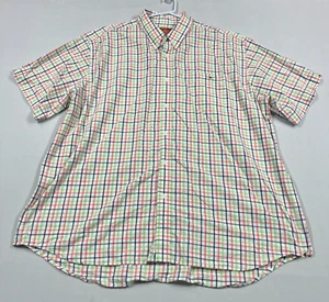 RM Williams Casual Check Cotton Button Down Big & Tall Shirt Mens Big 3X 3XB - Picture 1 of 11