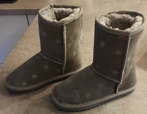 Mädchen Lammfell Boots Gr.31 Stiefel Kinder Winterschuhe Leder *NEU*OVP - Bild 1 von 6