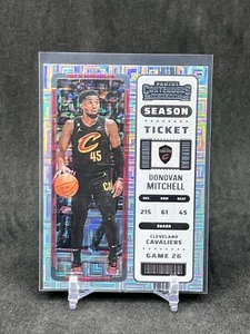 Donovan Mitchell 2023 Panini Contenders Silver Mojo Season Ticket Cavaliers - Bild 1 von 2