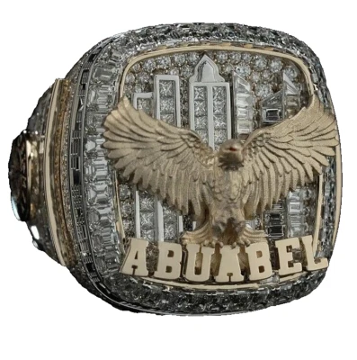 ANILLO MOISSANITA MOISSANITA MOISSANITA DISEÑO PÁJARO ÚNICO PERSONALIZADO GLAMOROSO de última calidad Foto 1 de 4