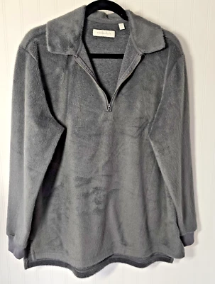 Urban Outfitters Standard Cloth Plush Fleece Long Sleeve Mens Small Zip Pullover - Image 1 of 4